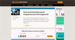 Desktop Screenshot of denieuwereporter.nl